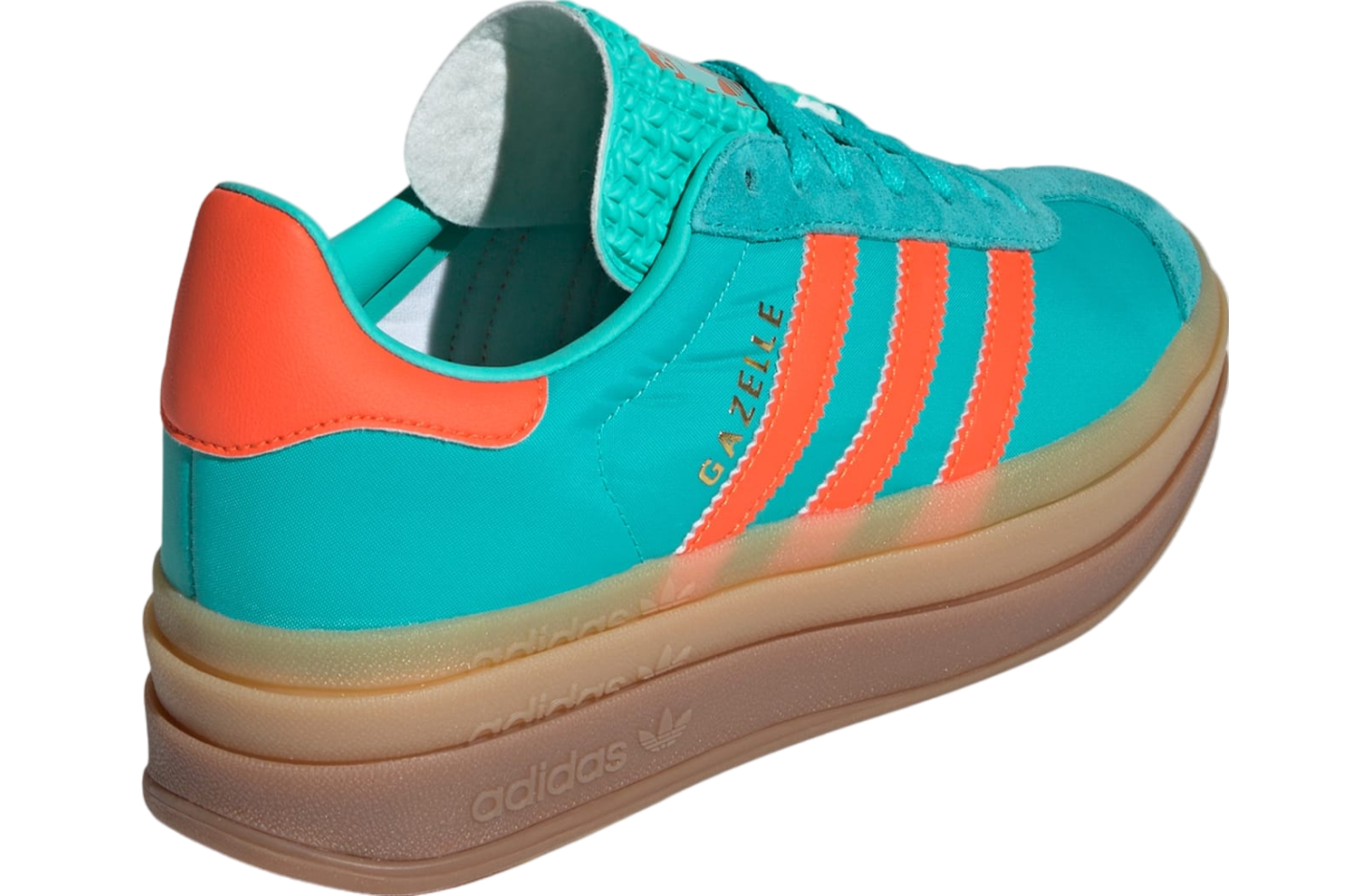 Adidas Gazelle Bold WMNS Mint Rush / Impact Orange