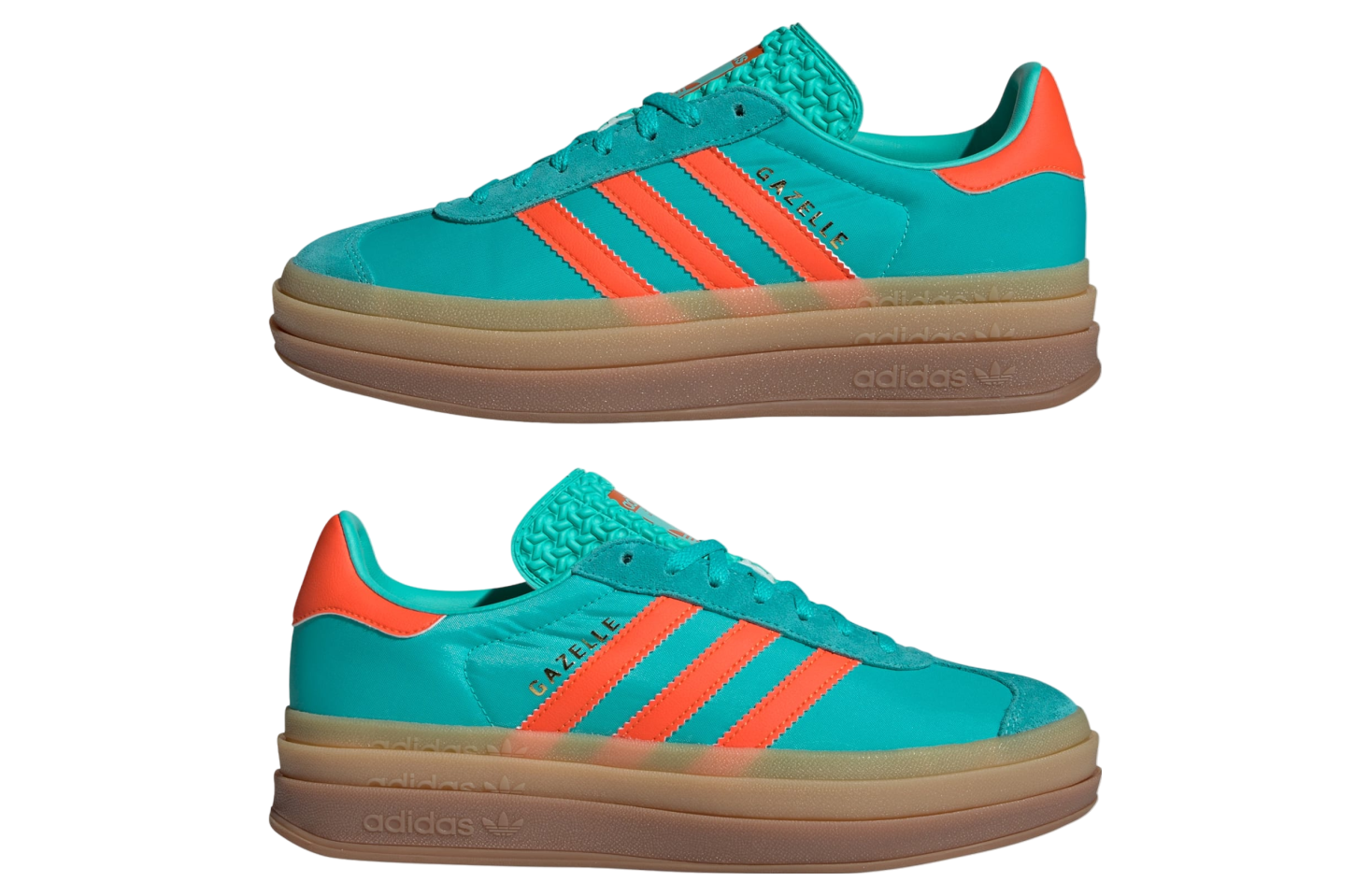 Adidas Gazelle Bold WMNS Mint Rush / Impact Orange