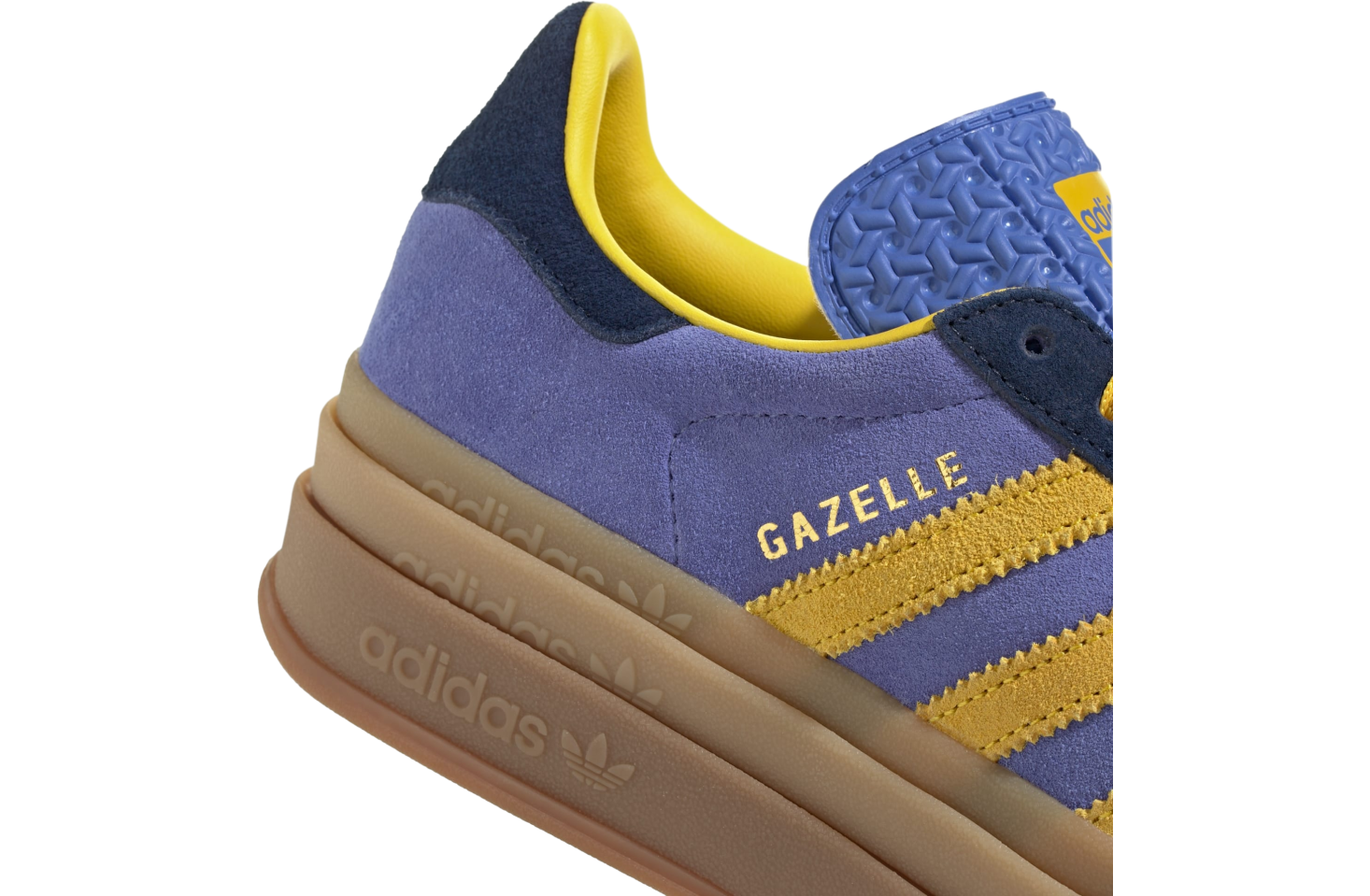 Adidas Gazelle Bold WMNS Night Indigo / Eqt Yellow