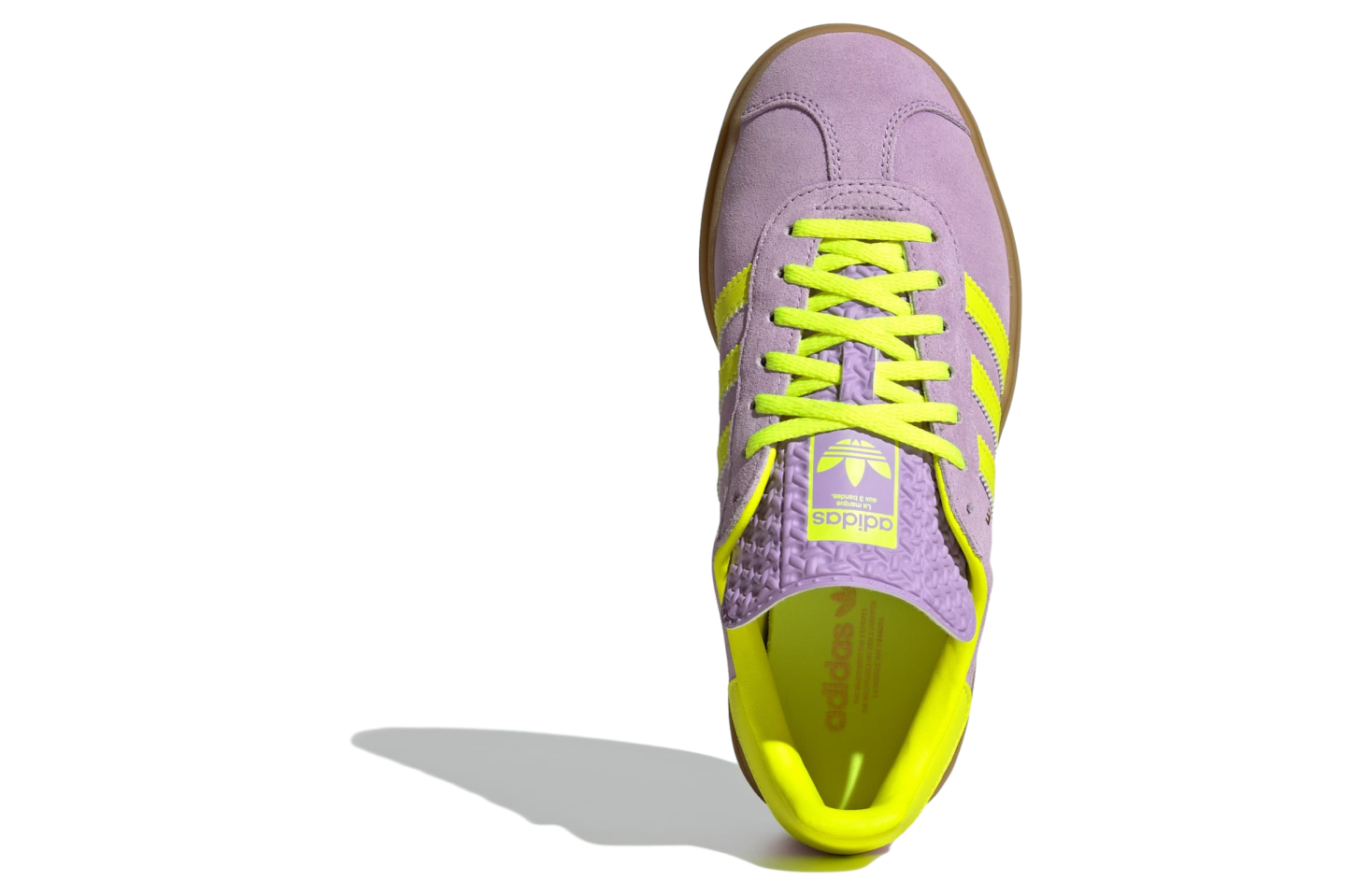 Adidas Gazelle Bold WMNS Powder Plum / Solar Yellow