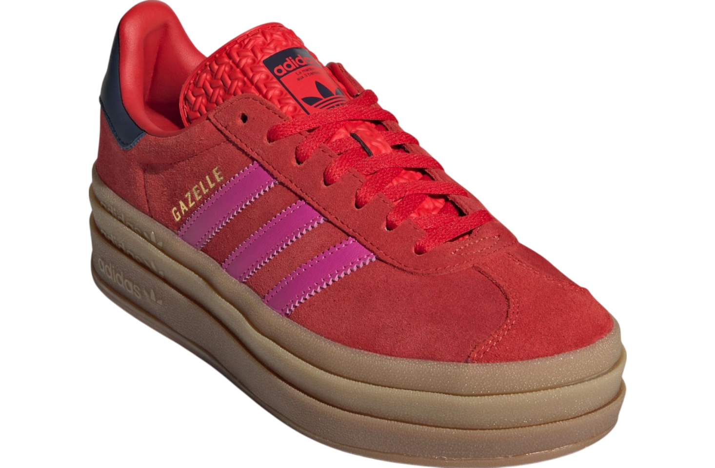 Adidas Gazelle Bold WMNS Red / Semi Lucid Fuchsia