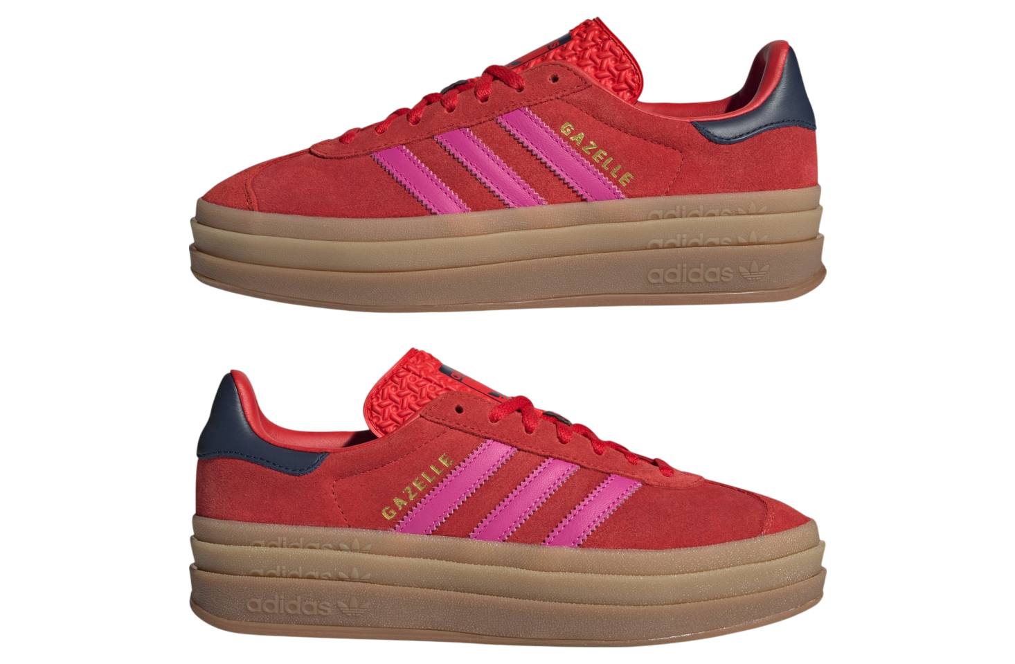 Adidas Gazelle Bold WMNS Red / Semi Lucid Fuchsia