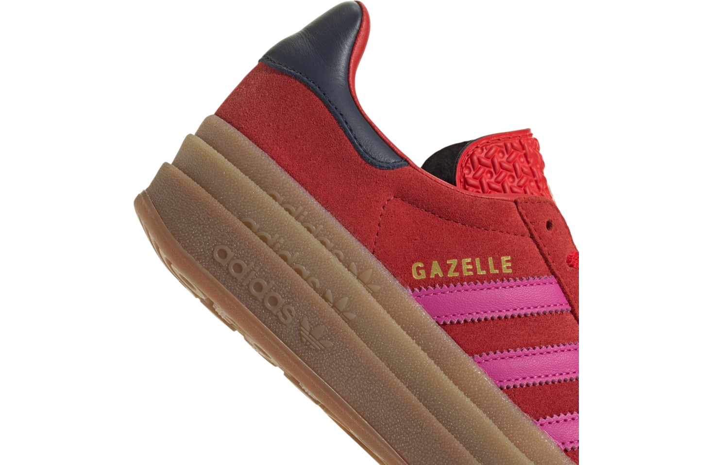 Adidas Gazelle Bold WMNS Red / Semi Lucid Fuchsia