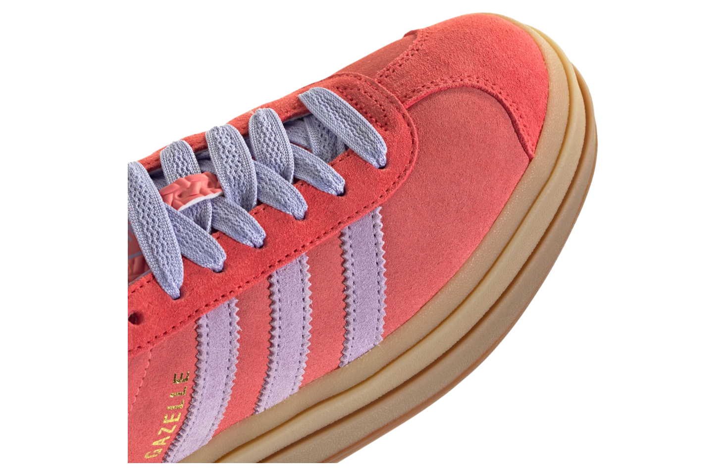 Adidas Gazelle Bold WMNS Semi Flash Red / Powder Plum