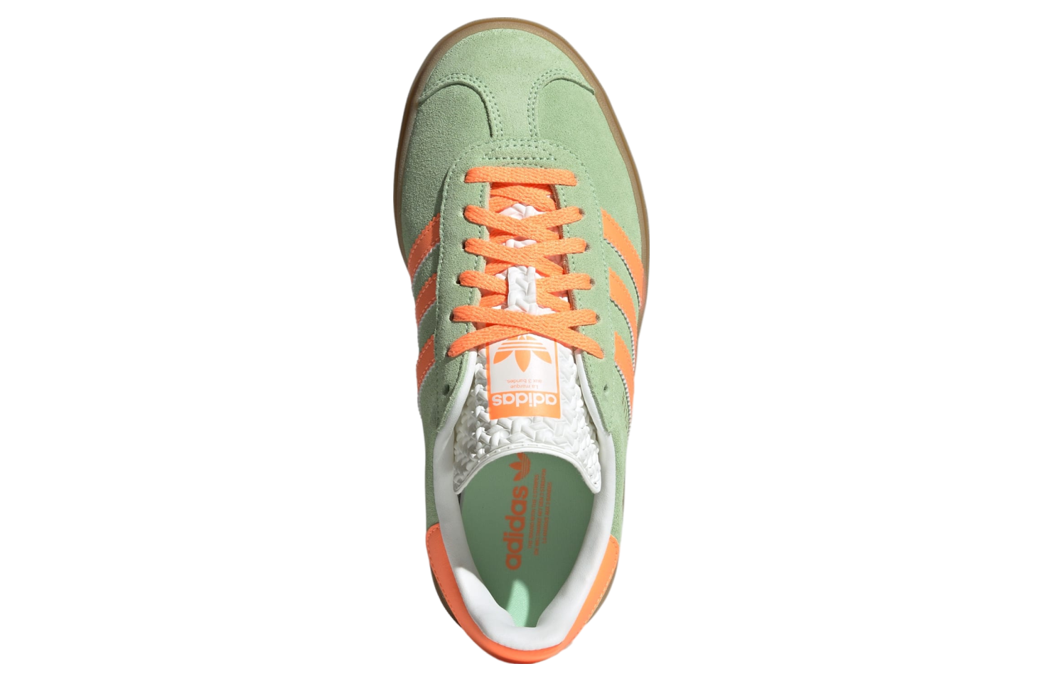 Adidas Gazelle Bold WMNS Semi Green Spark / Screaming Orange