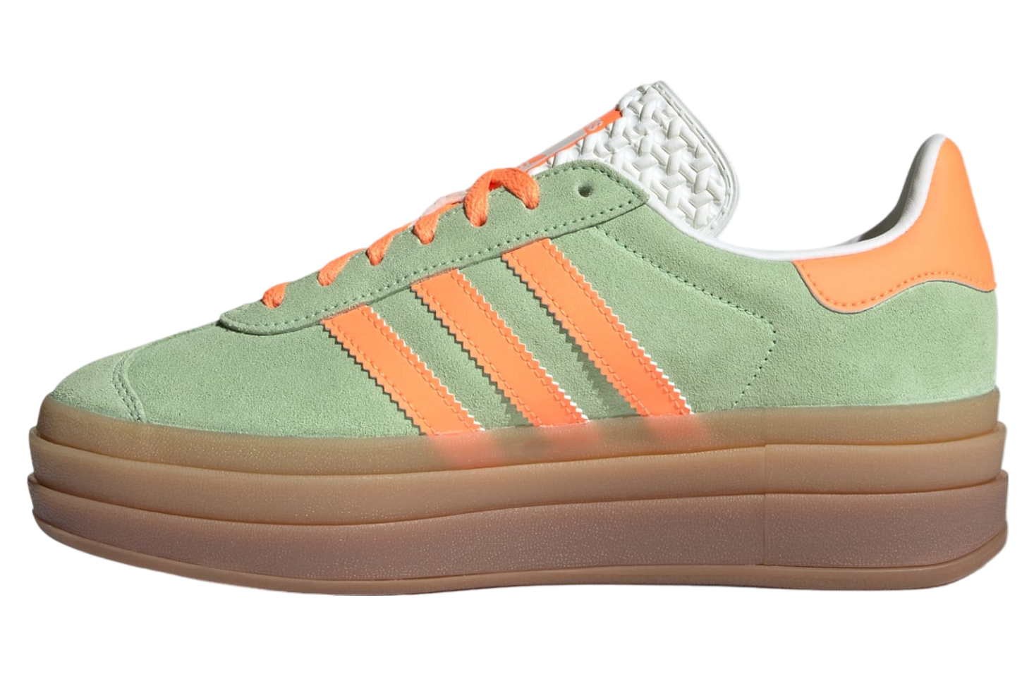 Adidas Gazelle Bold WMNS Semi Green Spark / Screaming Orange