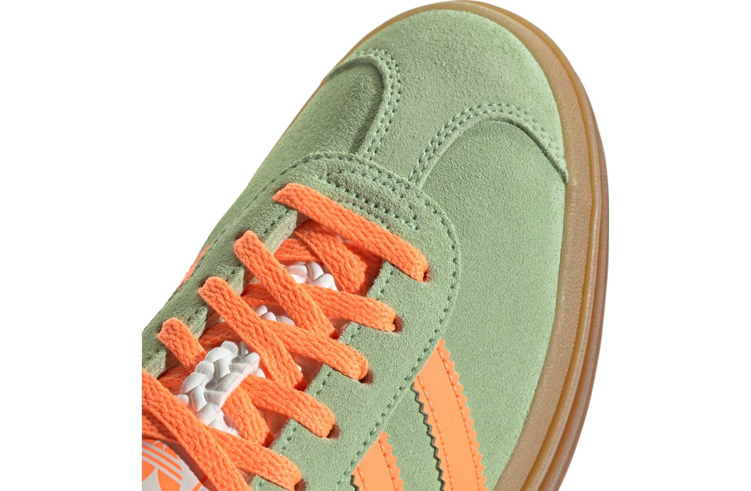 Adidas Gazelle Bold WMNS Semi Green Spark / Screaming Orange