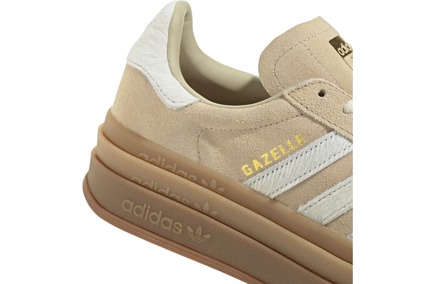 Adidas Gazelle Bold WMNS Stone Khaki / Cream White