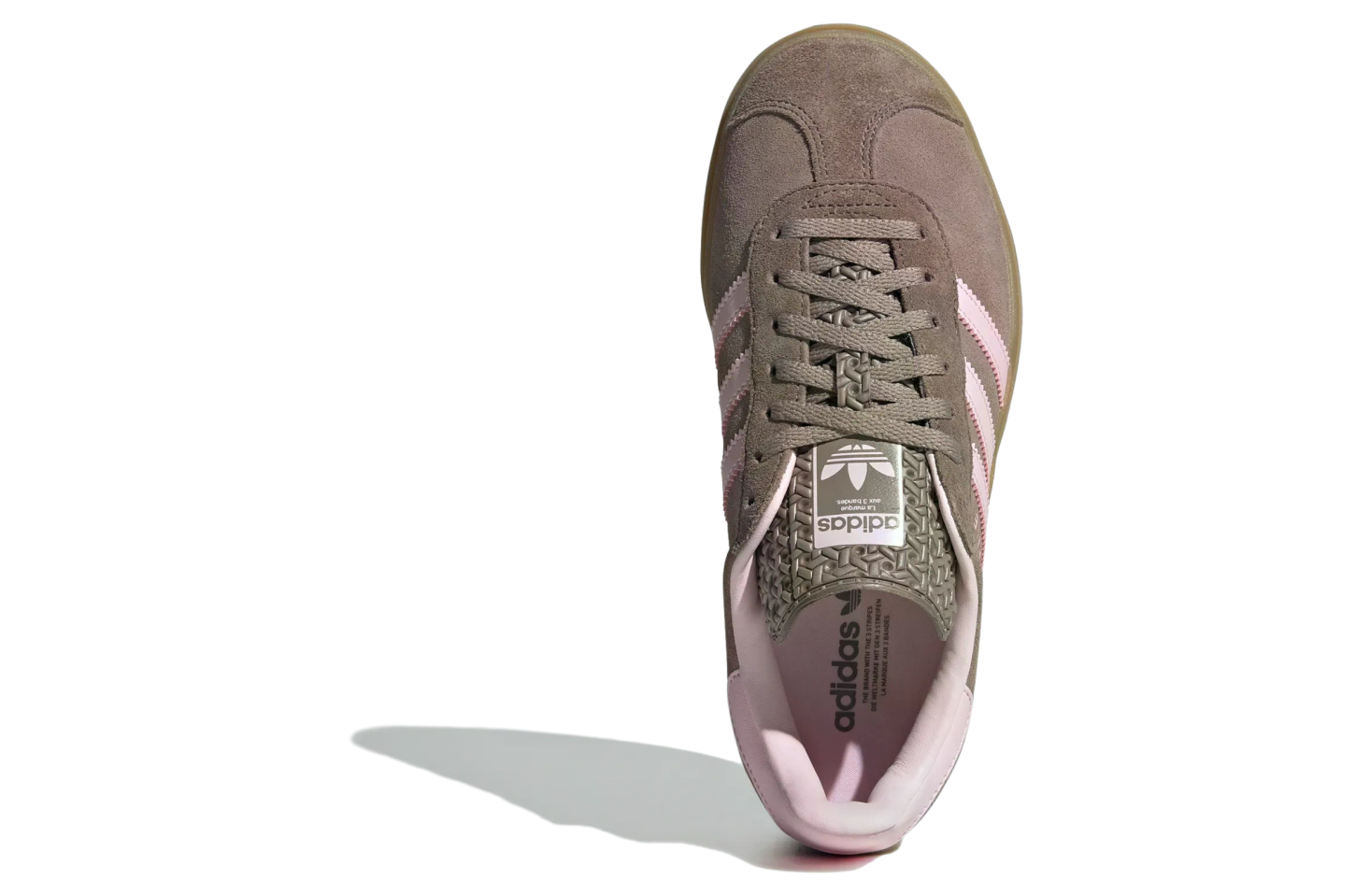 Adidas Gazelle Bold WMNS Trace Brown / Clear Pink