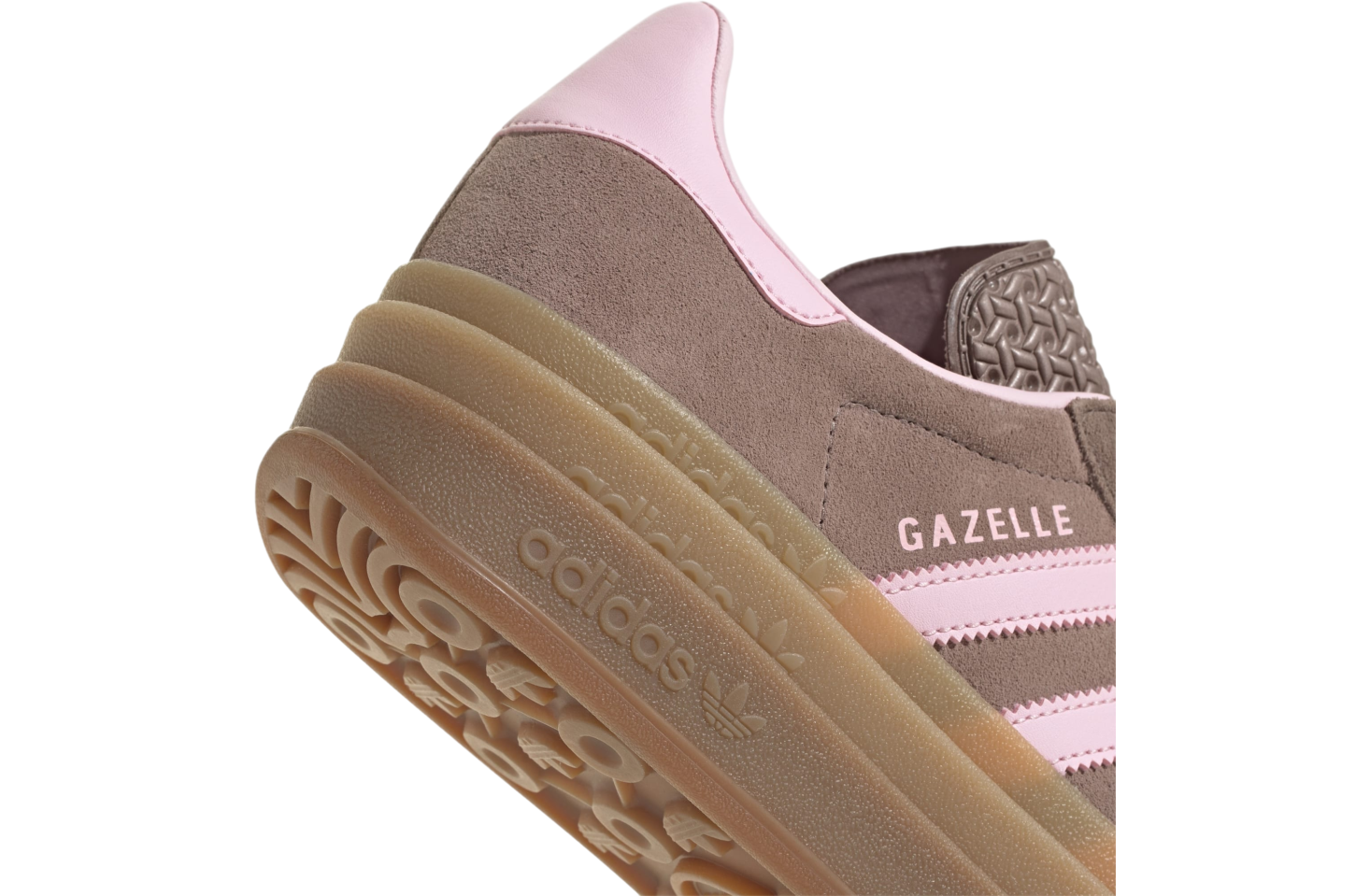 Adidas Gazelle Bold WMNS Trace Brown / Clear Pink