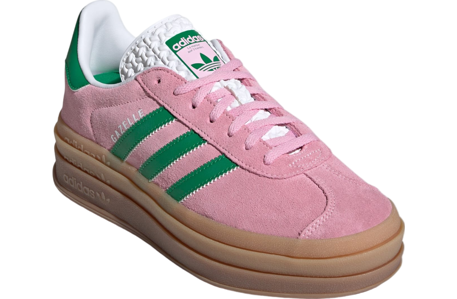 Adidas Gazelle Bold WMNS True Pink / Green