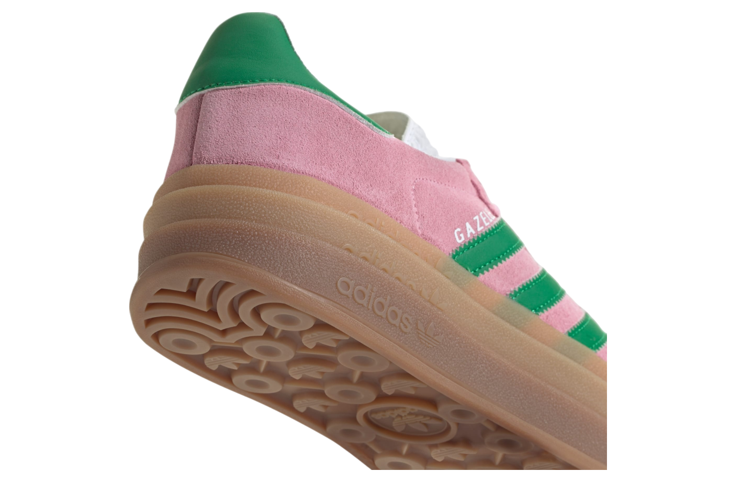 Adidas Gazelle Bold WMNS True Pink / Green