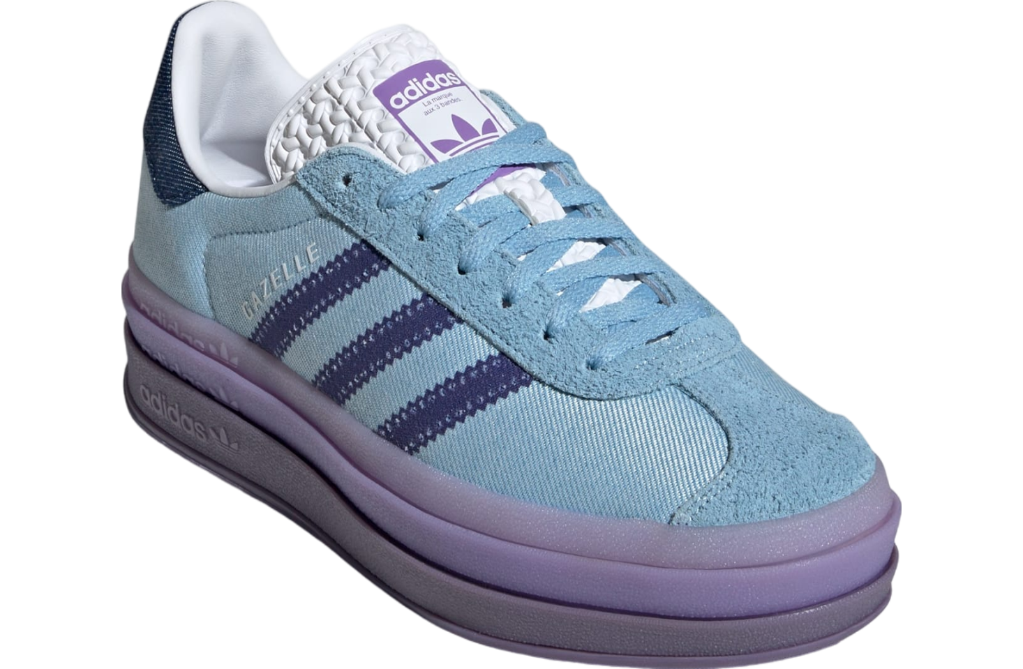 Adidas Gazelle Bold x Kseniaschnaider WMNS Light Blue / Cloud White