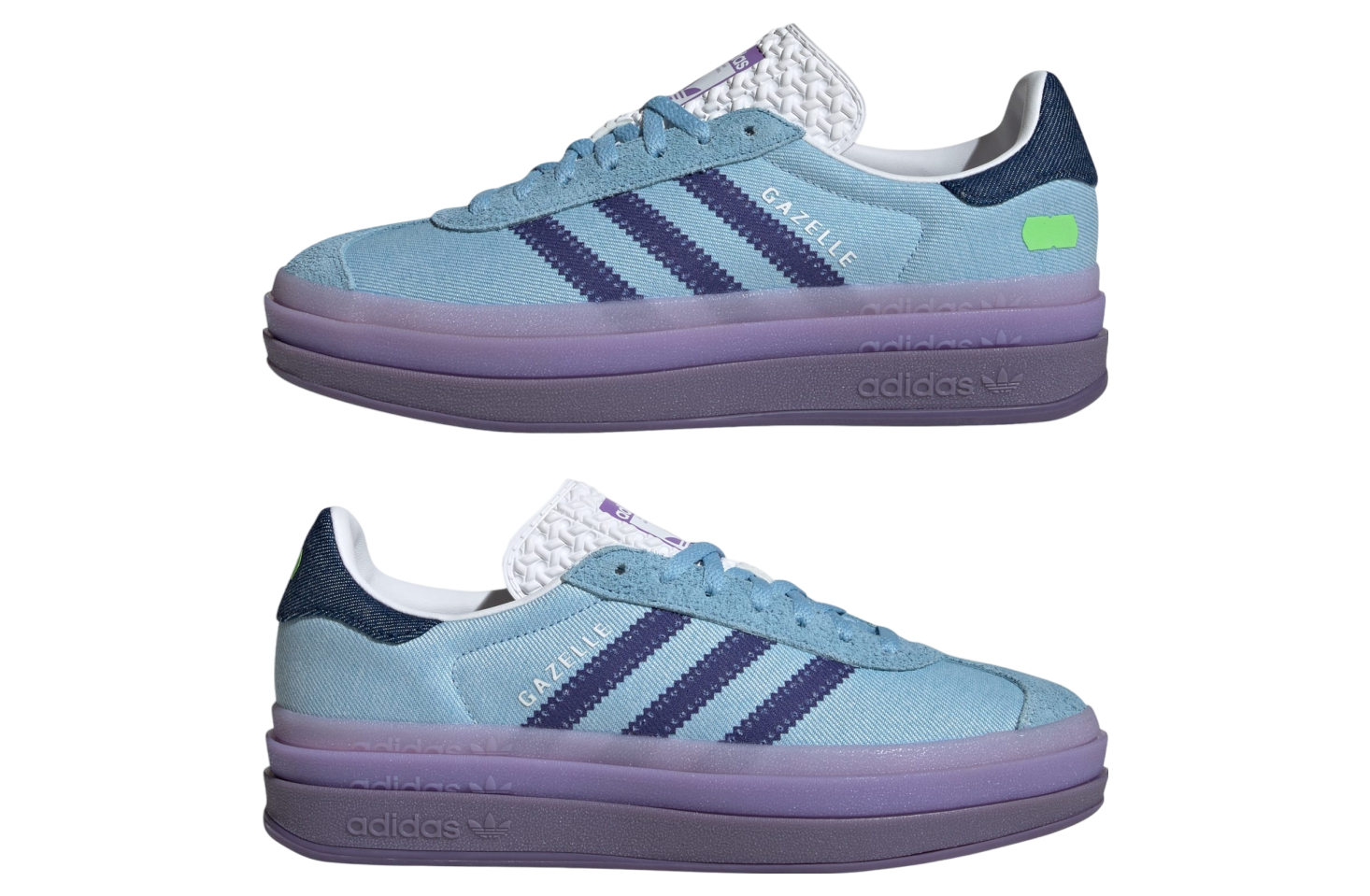 Adidas Gazelle Bold x Kseniaschnaider WMNS Light Blue / Cloud White