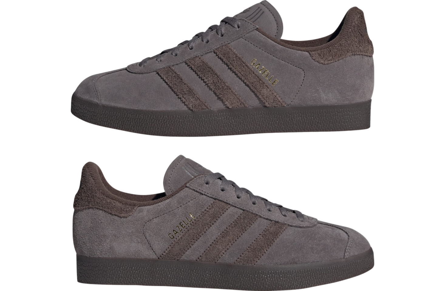 Adidas Gazelle Charcoal / Brown