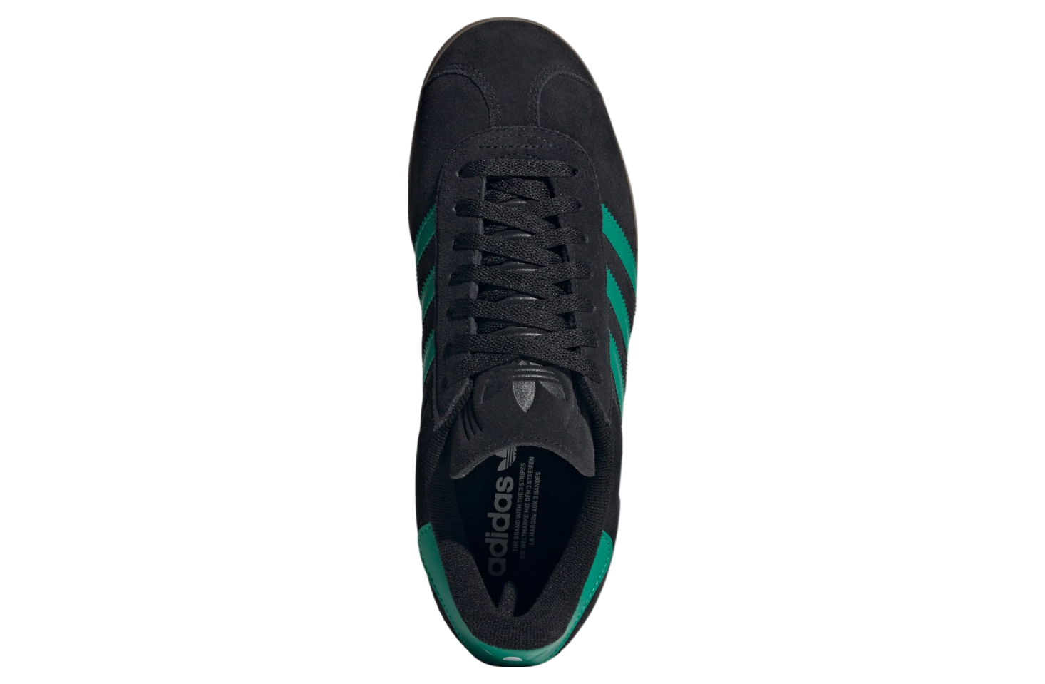 Adidas Gazelle Core Black / Court Green