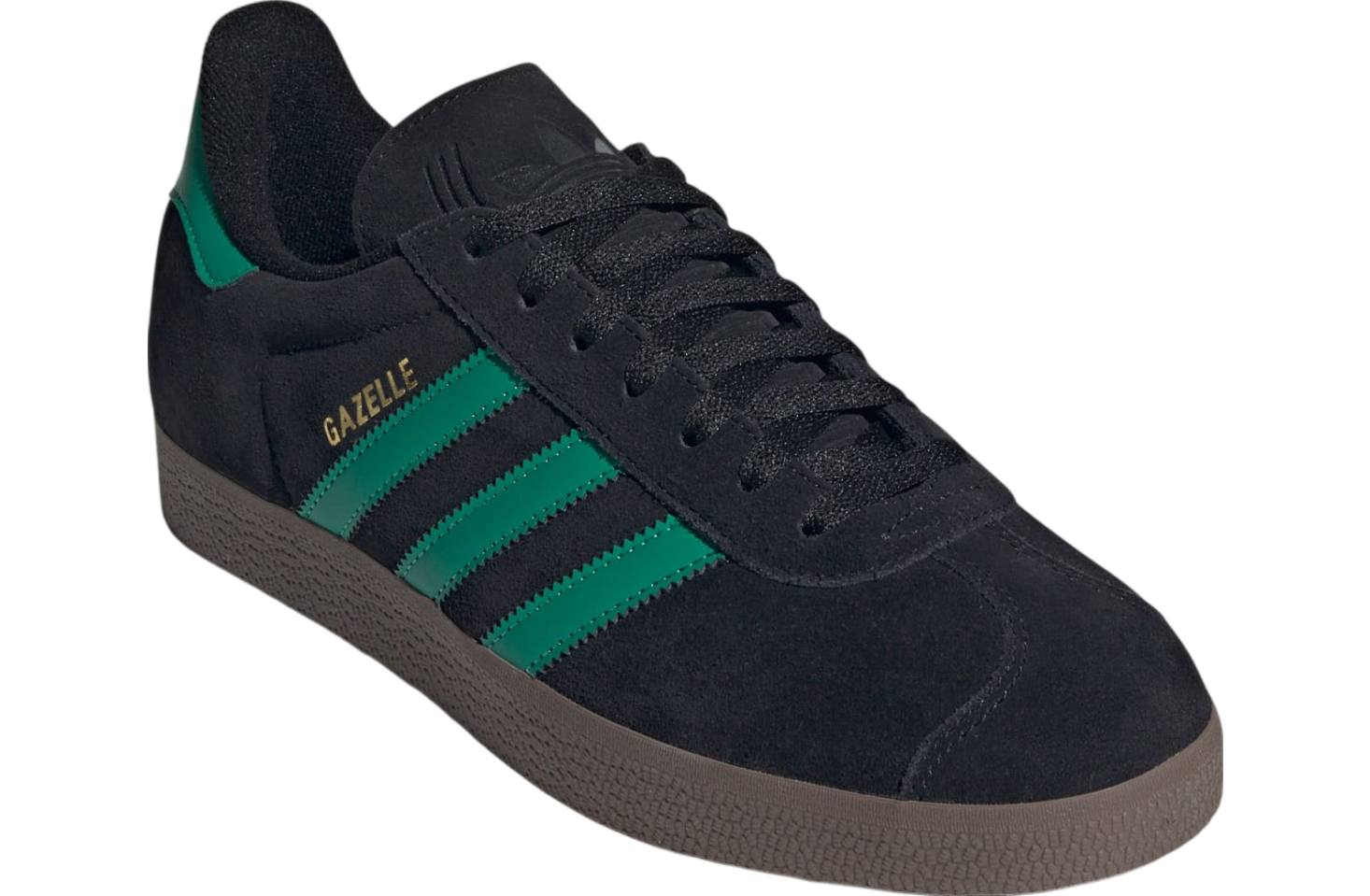 Adidas Gazelle Core Black / Court Green