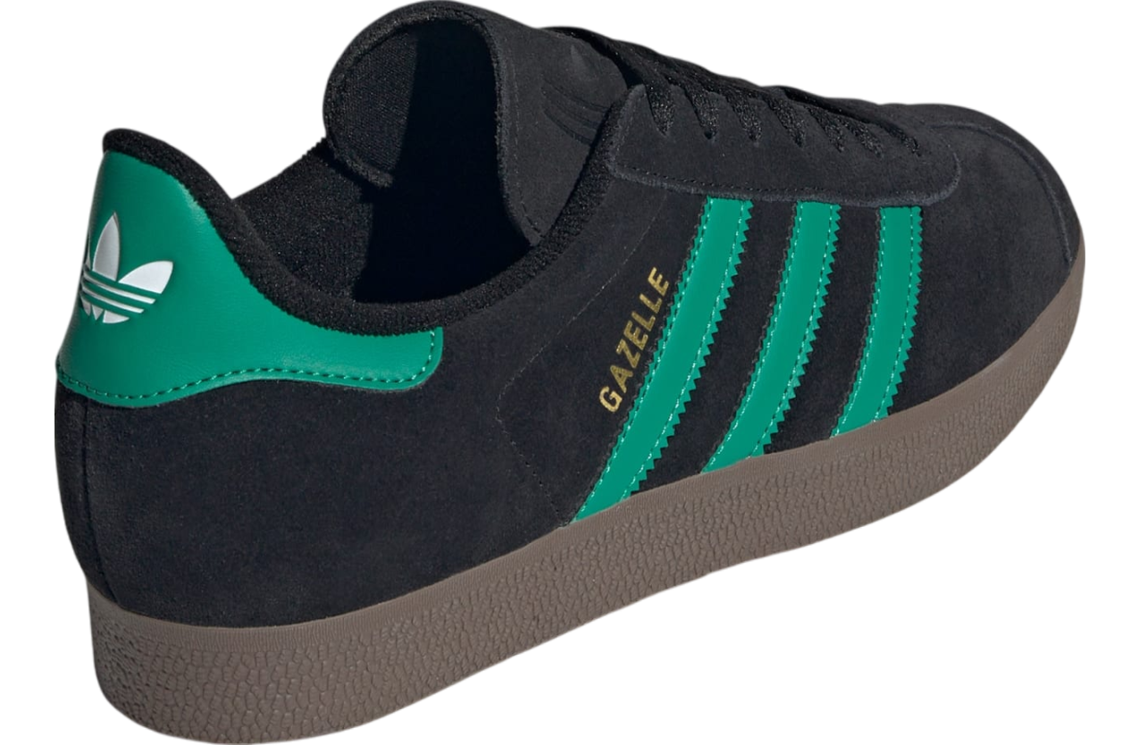 Adidas Gazelle Core Black / Court Green