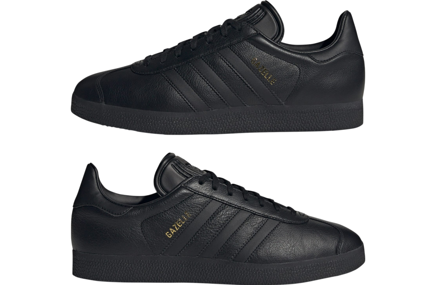 Adidas Gazelle Core Black / Gold Metallic