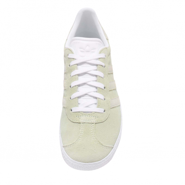 adidas Gazelle GS Aero Green Footwear White