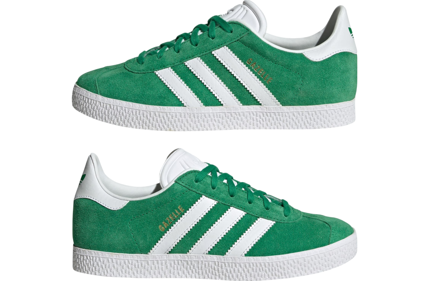 Adidas Gazelle GS Green / Cloud White