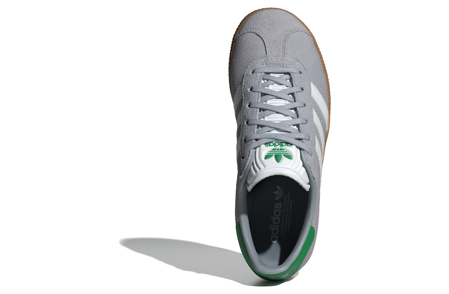 Adidas Gazelle GS Halo Silver / Cloud White