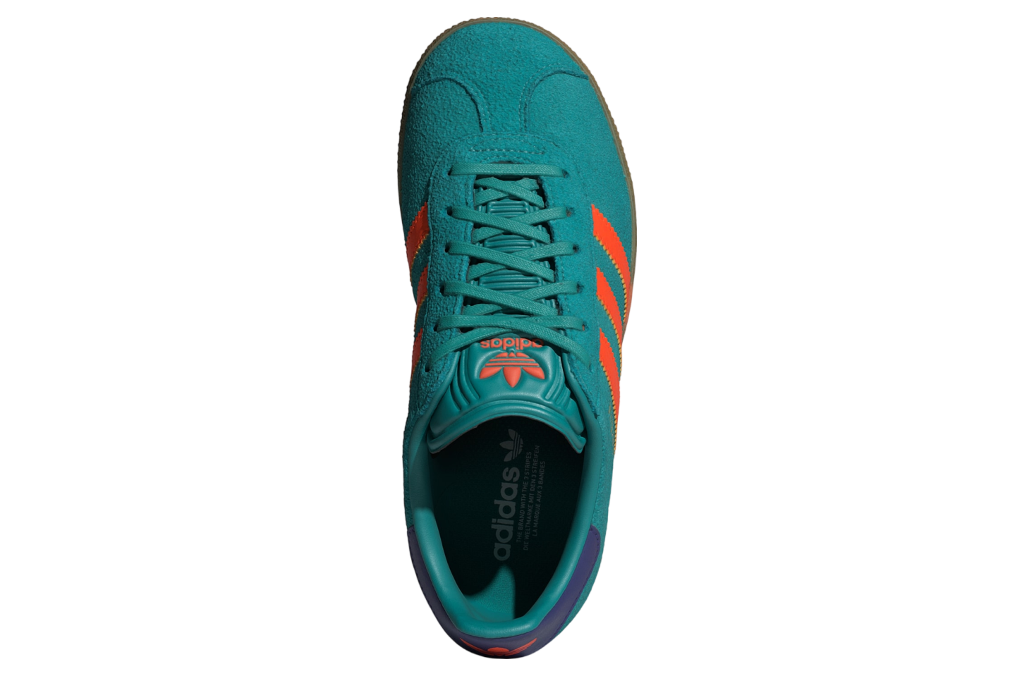 Adidas Gazelle GS Pure Teal / Impact Orange