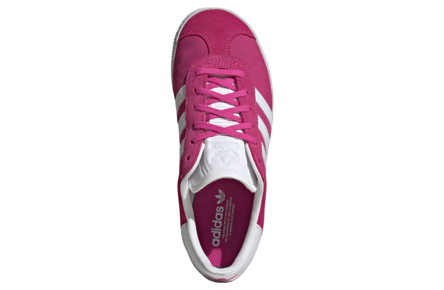 Adidas Gazelle GS Semi Lucid Fuchsia / Cloud White