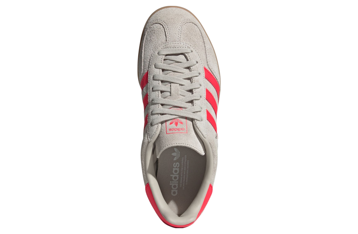 Adidas Gazelle Indoor Beige / Lucid Red