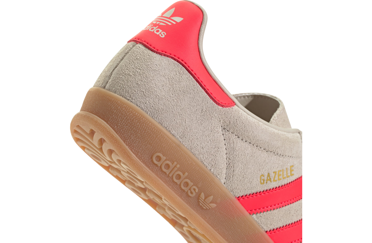 Adidas Gazelle Indoor Beige / Lucid Red