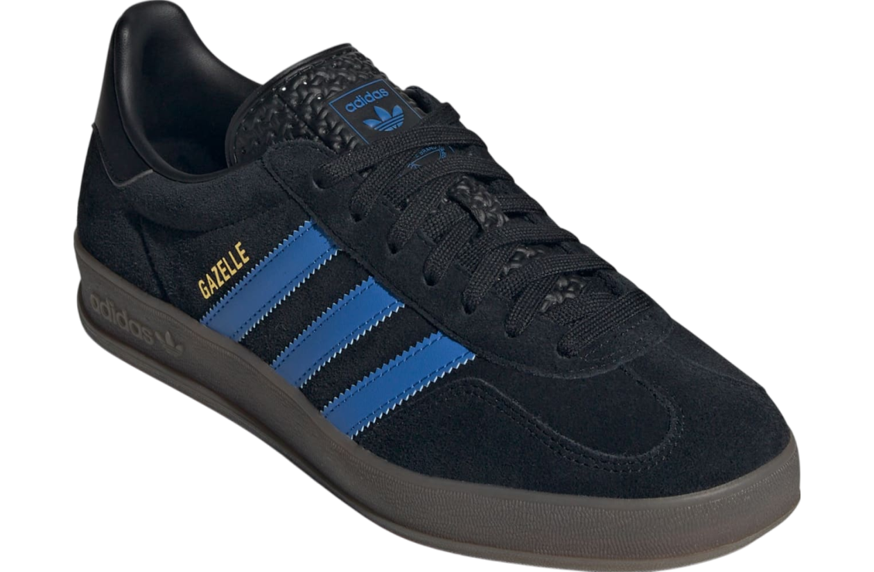 ☆adidas☆ Gazelle Indoor Black Blue JQ2692 adidas Gazelle Indoor Shoes - Black | Free Shipping with