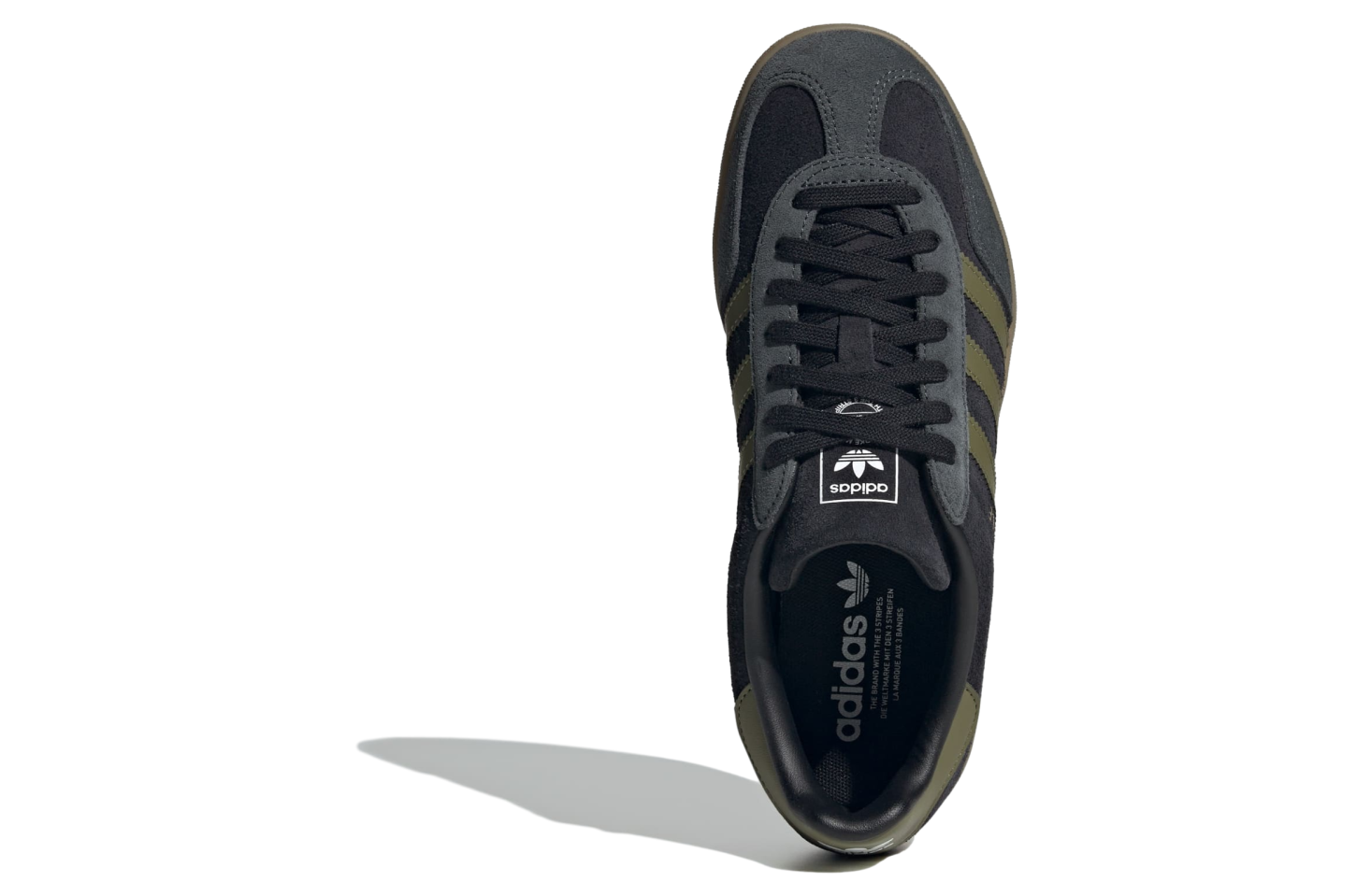 Adidas Gazelle Indoor Core Black / Focus Olive