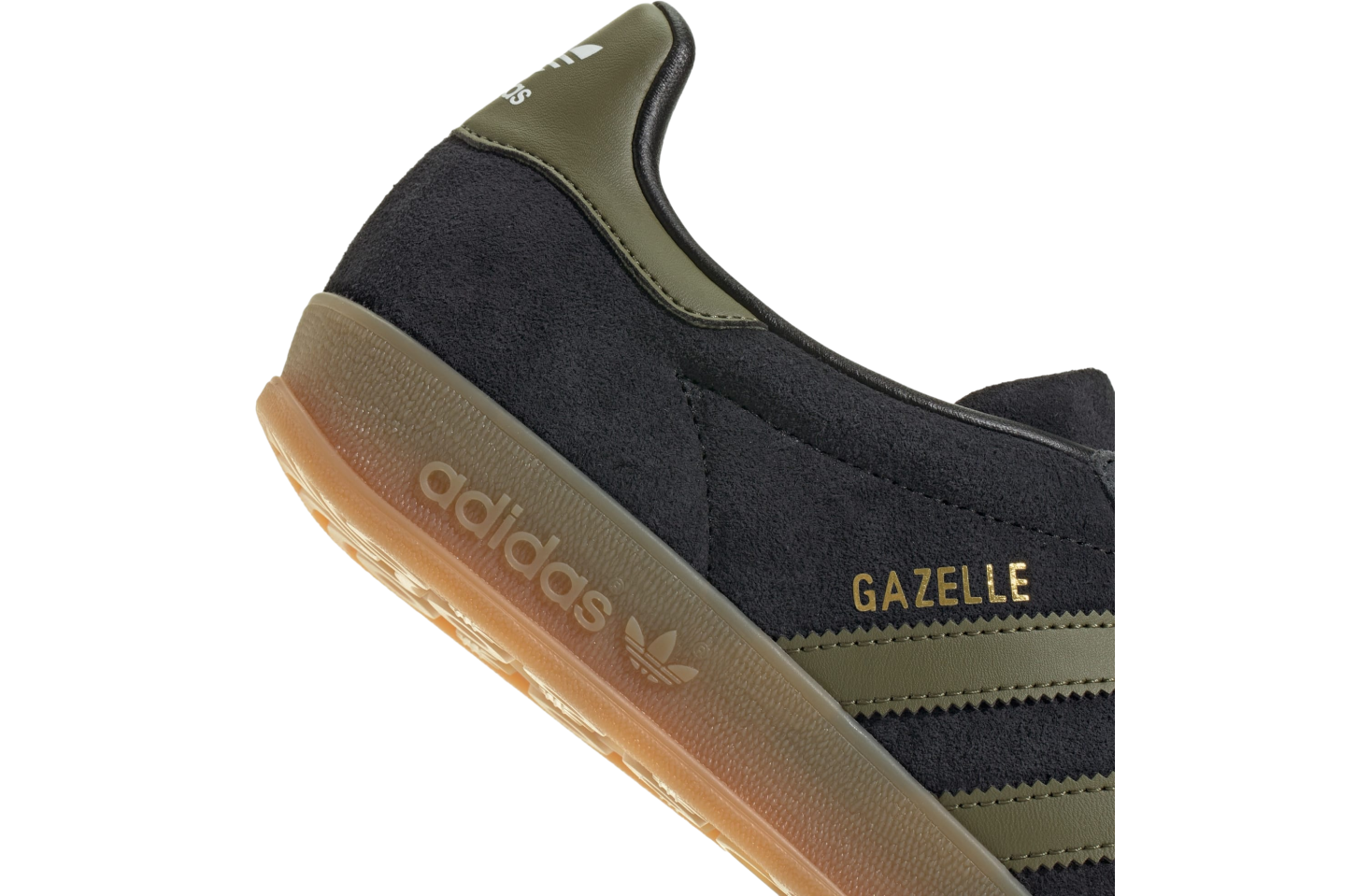 Adidas Gazelle Indoor Core Black / Focus Olive