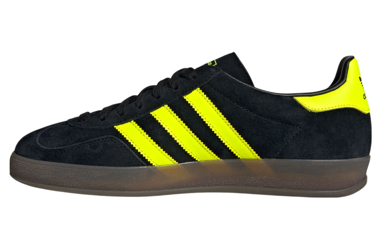 adidas GAZELLE ブラック/イエロー adidas Gazelle Mens Black Yellow Casual Sneakers - 4 US | eBay