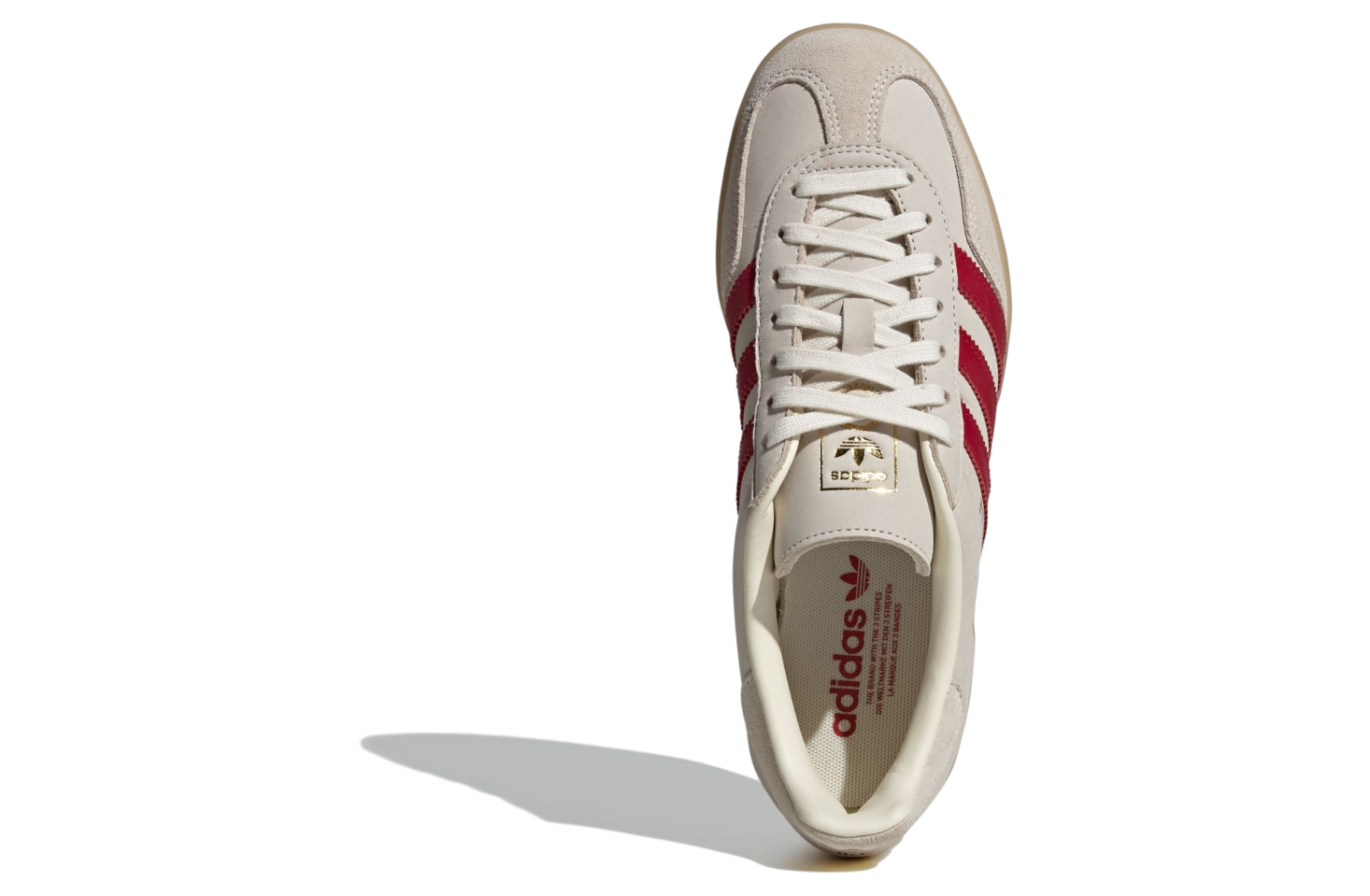 Adidas Gazelle Indoor Cream White / Team Victory Red