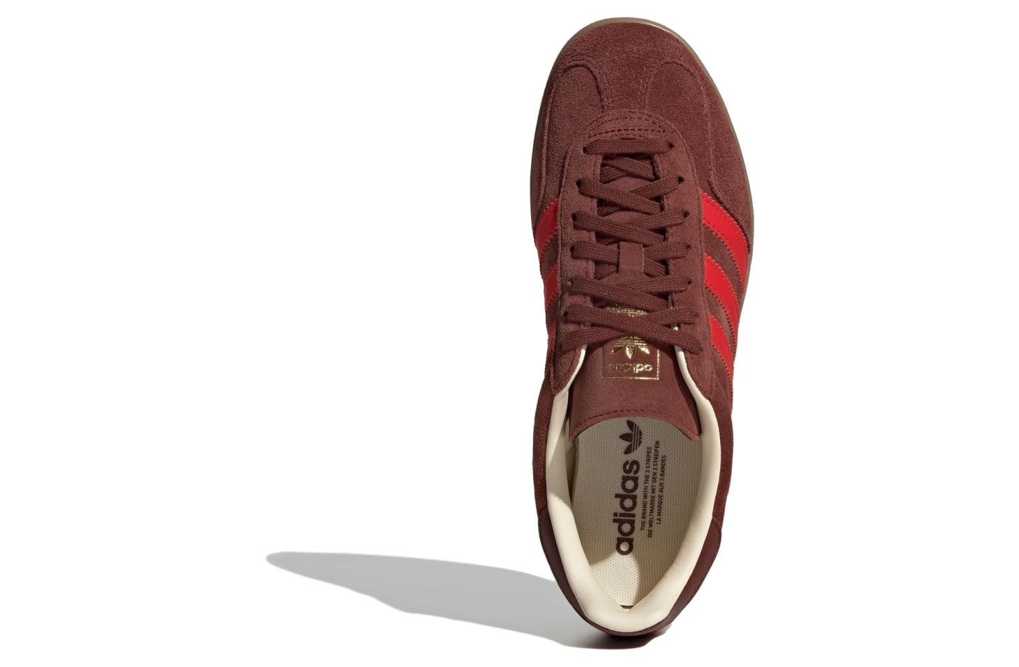 Adidas Gazelle Indoor Fox Brown / Red
