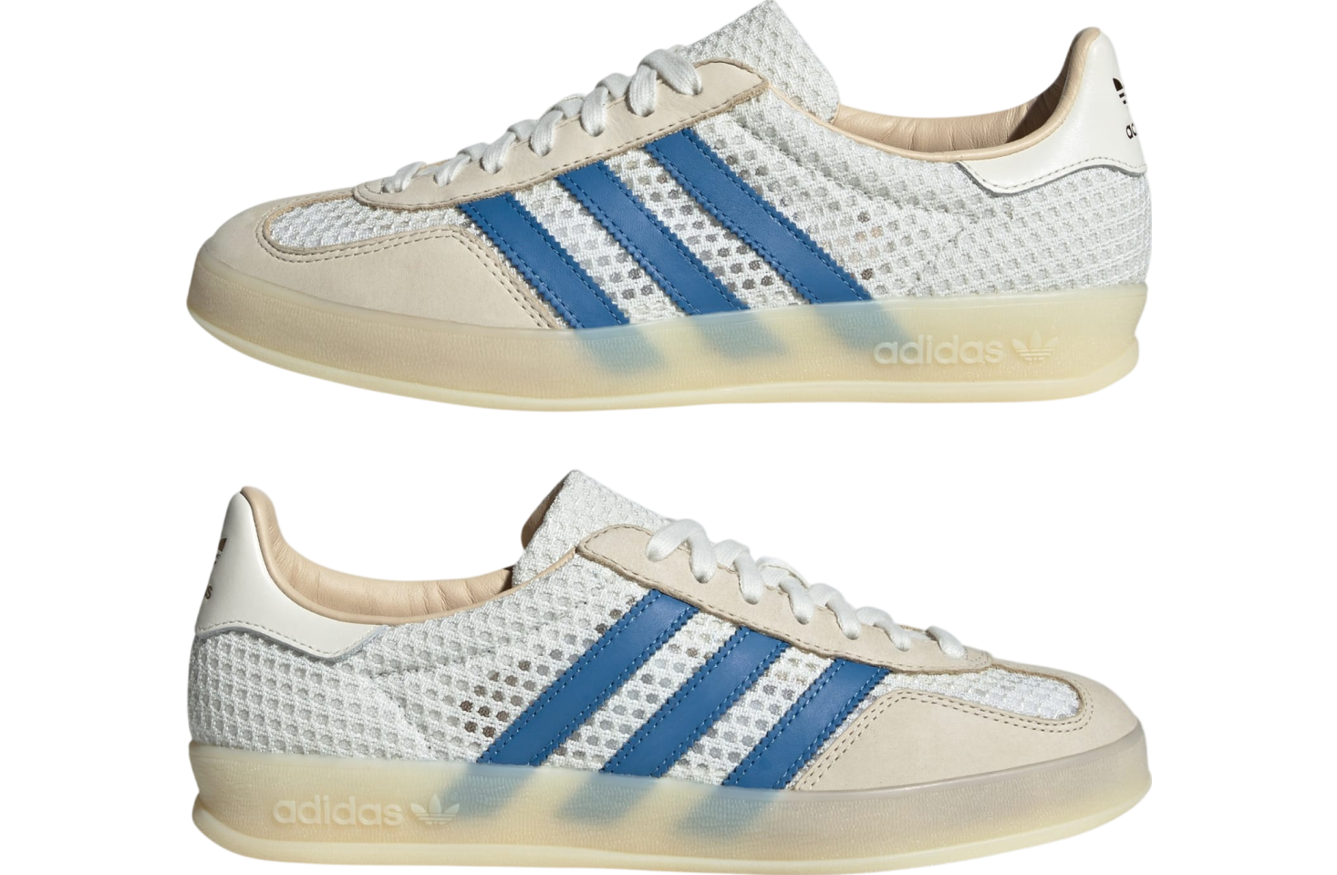 Adidas Gazelle Indoor Off White / Focus Blue - Apr 2025