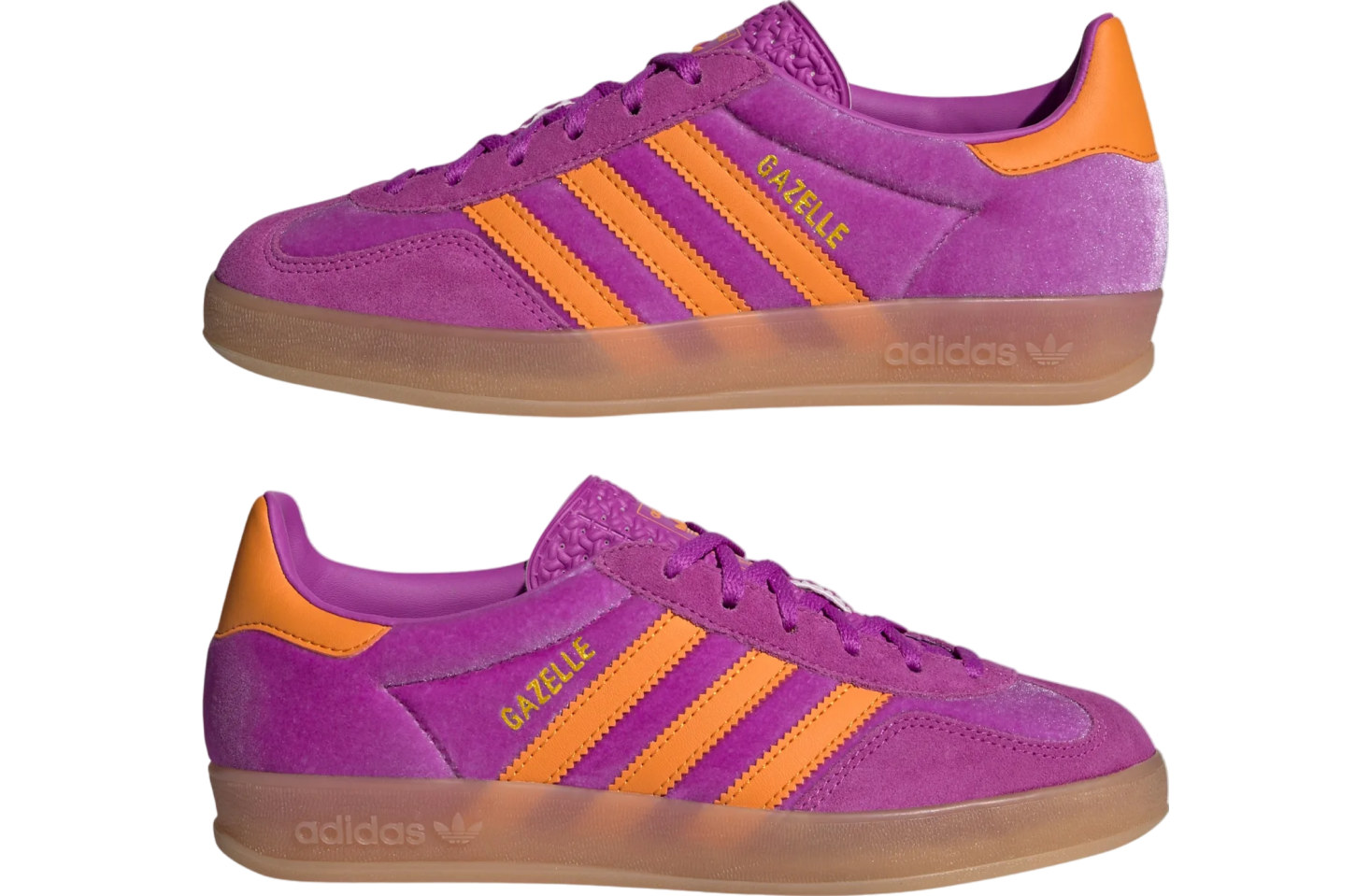 Purple and orange adidas shoes online