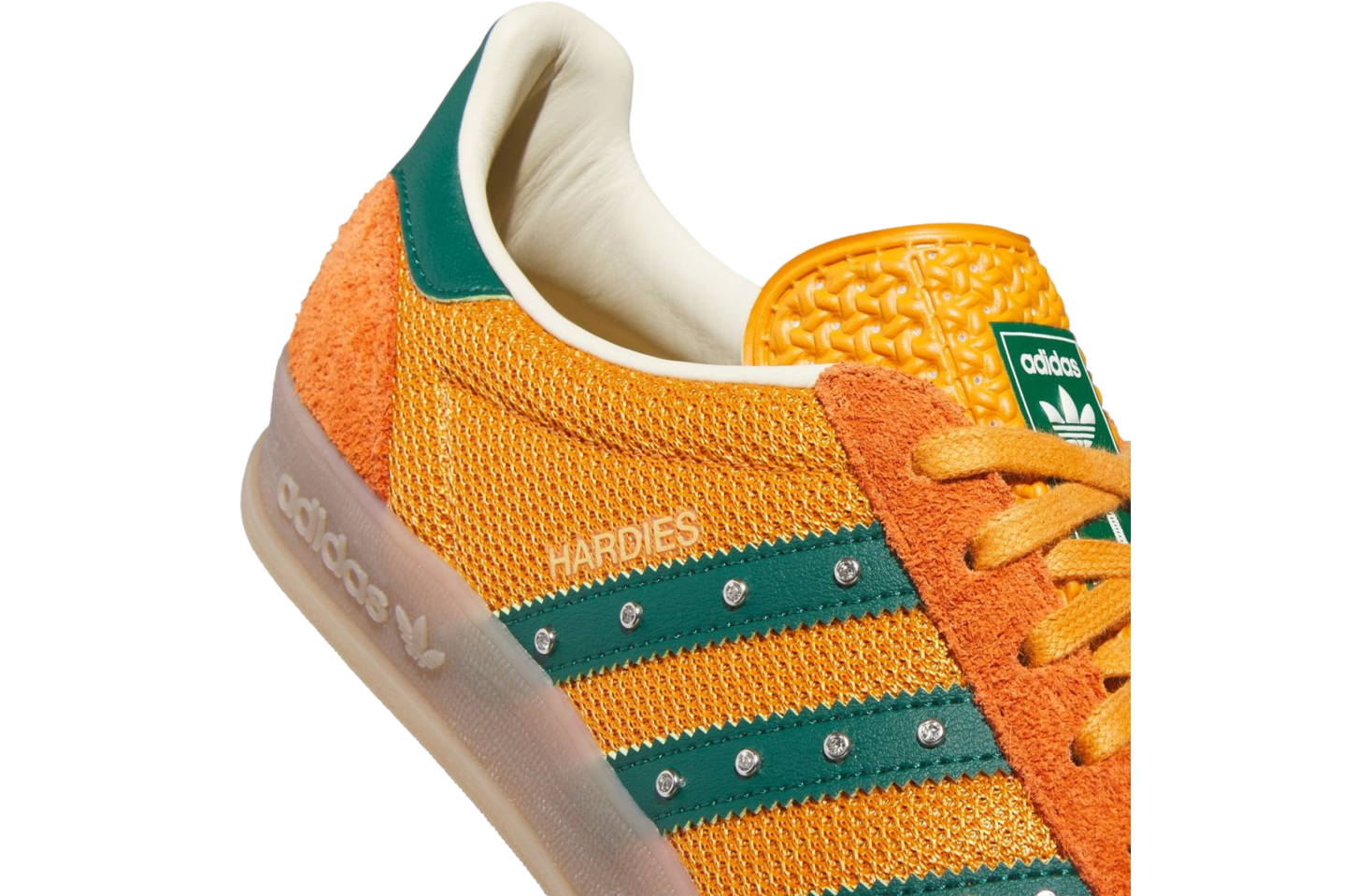 Adidas Gazelle Indoor Rust Orange / Core Green