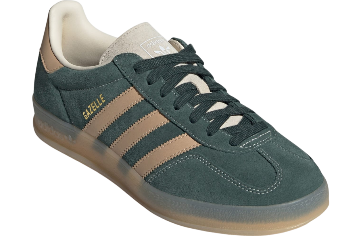 Adidas Gazelle Indoor Shadow Green / Warm Sandstone