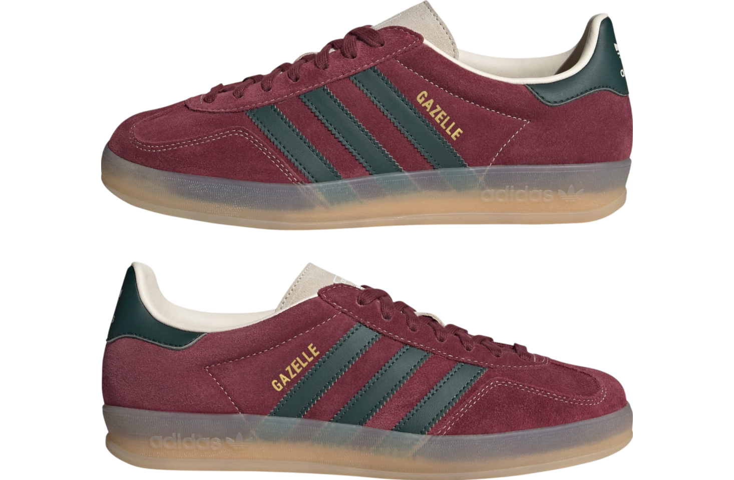 Adidas Gazelle Indoor Shadow Red / Shadow Green