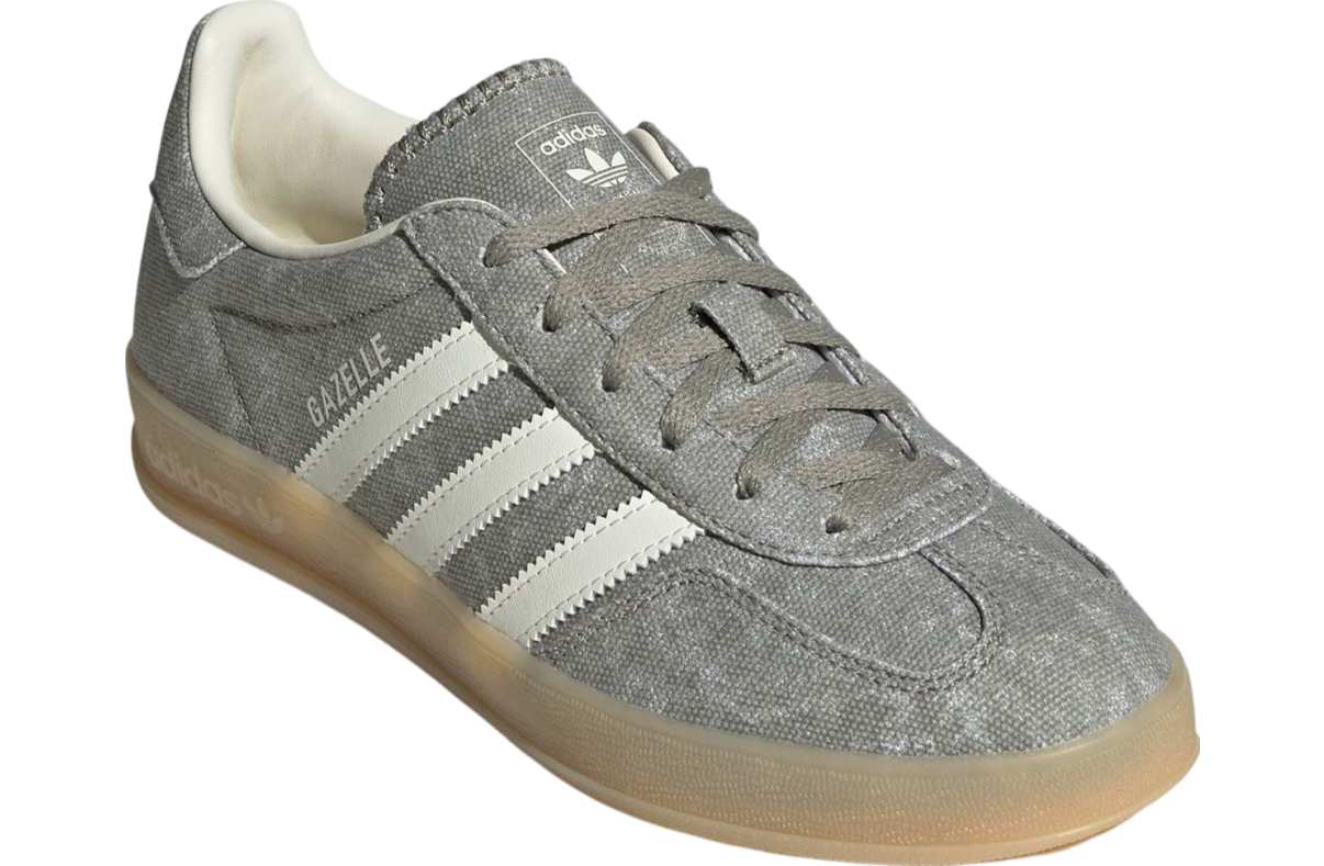 Adidas Gazelle Indoor Silver Pebble / Off White