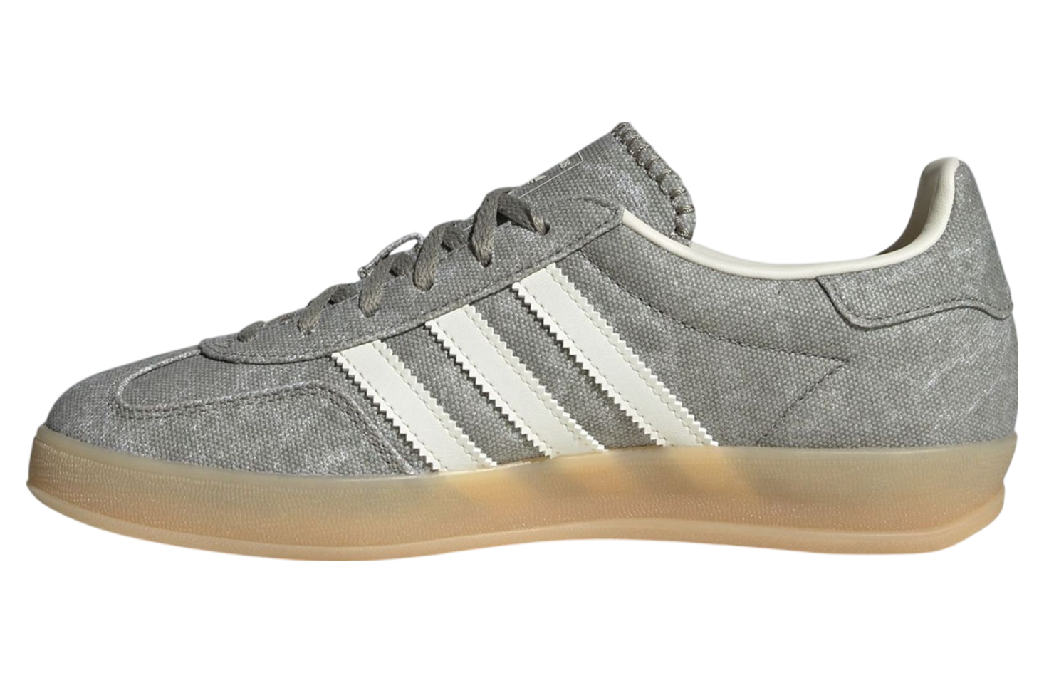 Adidas Gazelle Indoor Silver Pebble / Off White