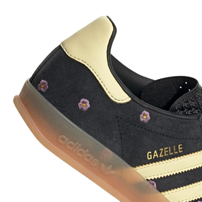 Adidas Gazelle Indoor W Core Black / Almost Yellow