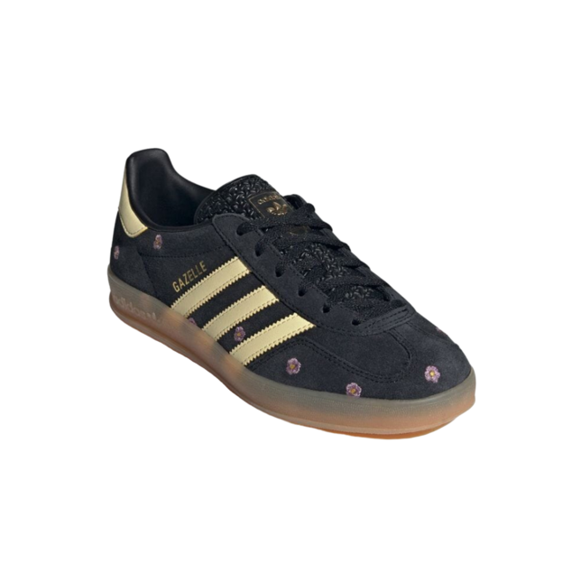 Adidas Gazelle Indoor W Core Black / Almost Yellow