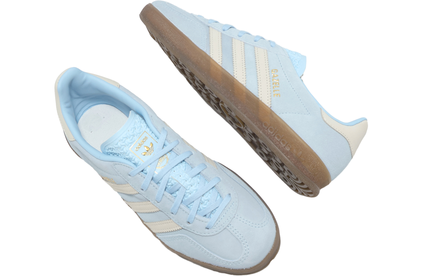 Adidas Gazelle Indoor W WMNS Clear Sky / Off White - Jan