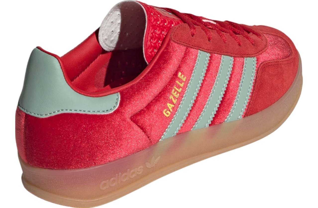 Adidas Gazelle Indoor WMNS Better Scarlet / Hazy Green