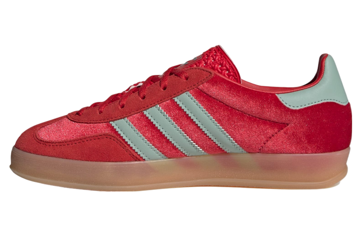 Adidas Gazelle Indoor WMNS Better Scarlet / Hazy Green