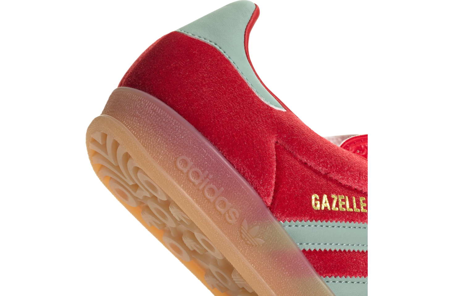 Adidas Gazelle Indoor WMNS Better Scarlet / Hazy Green