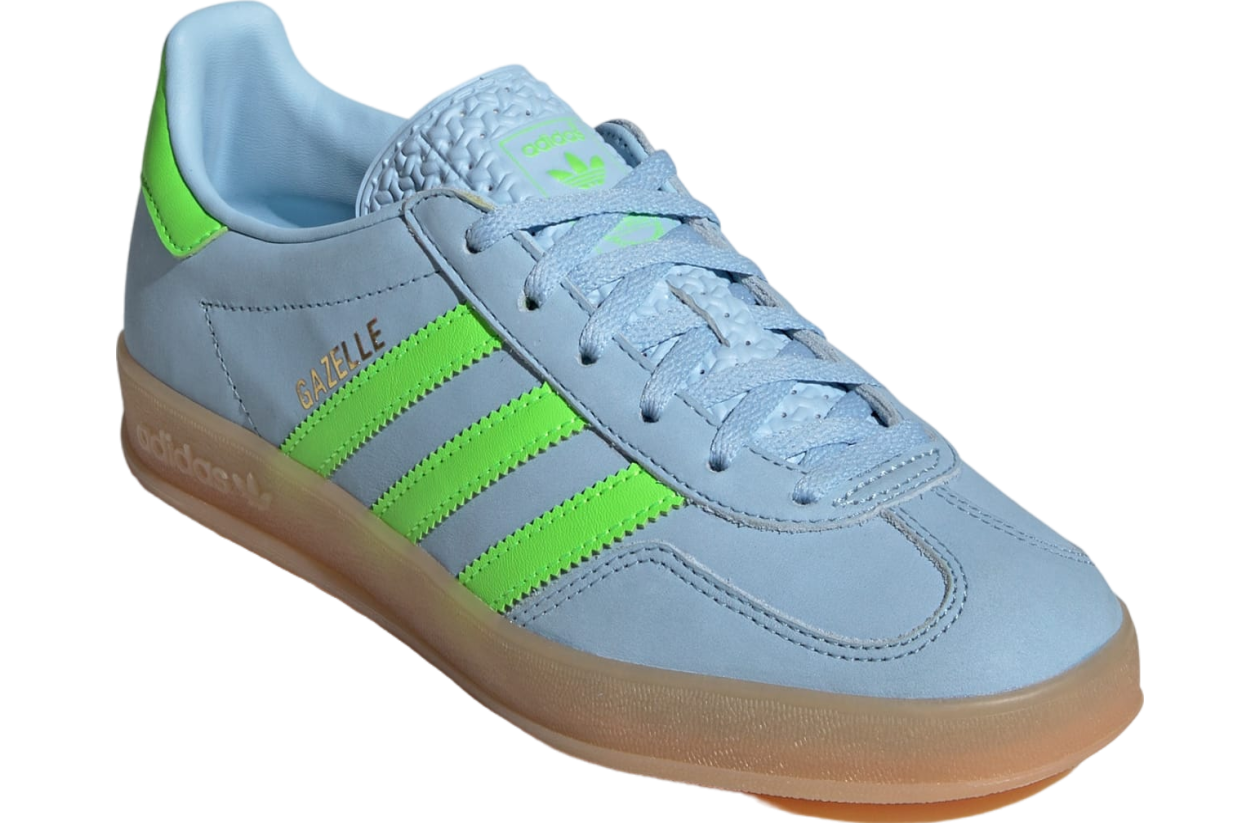 Adidas Gazelle Indoor WMNS Clear Sky / Solar Green